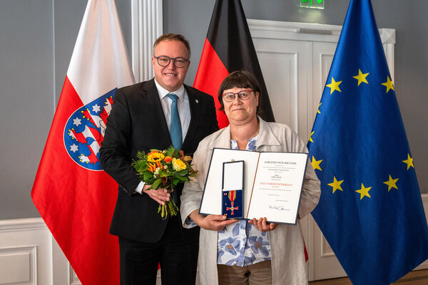 Bundesverdienstkreuz für Dorit Gropp