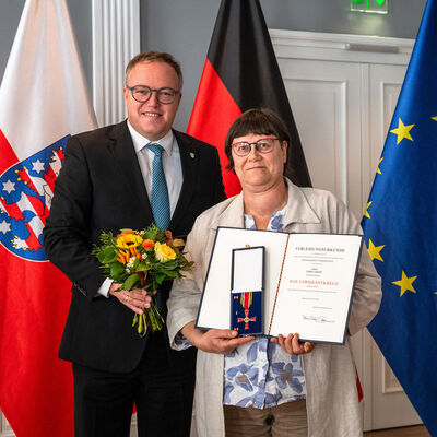 Bundesverdienstkreuz für Dorit Gropp