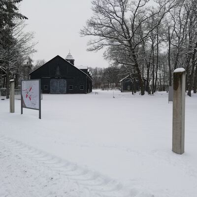 Die KZ-Gedenkstätte am 27. Januar 2026