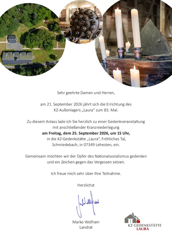 Bild vergr&ouml;&szlig;ern: Einladung Gedenkakt 25.09.2026